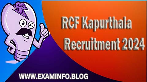 RCF Kapurthala Recruitment 2024